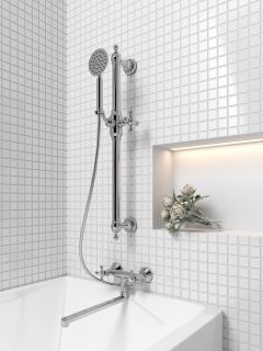 Душевой гарнитур Paini Bologna BLCR121 63см хром